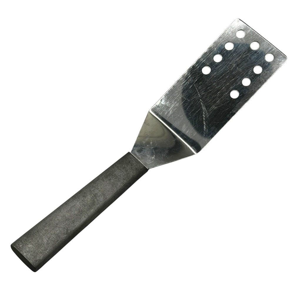 Rada Stainless Steel Perforated Spatula Turner Aluminum Handle Slotted 9.5 Inch
